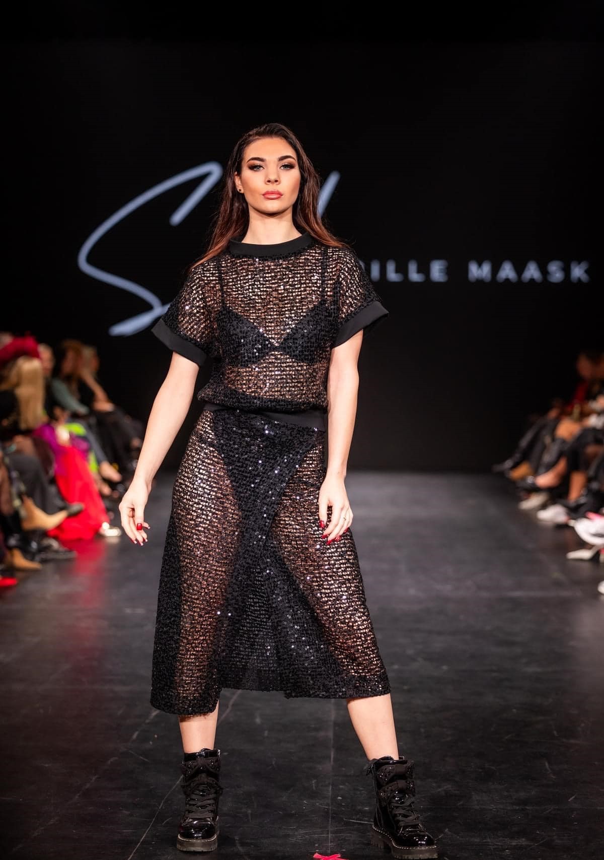 Modell Fashion Weekil. Jumestaja: Makeup by Iris